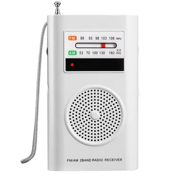 

RD 206S Handheld AM FM Entertainment Home Portable Pocket Gift Radio Gym Dual Band Telescopic Antenna Office Battery Powered