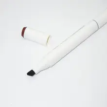 Двойной наконечник Профессиональный масляный маркер перманентные водонепроницаемые маркеры на масляной основе 218 цветов 141-348