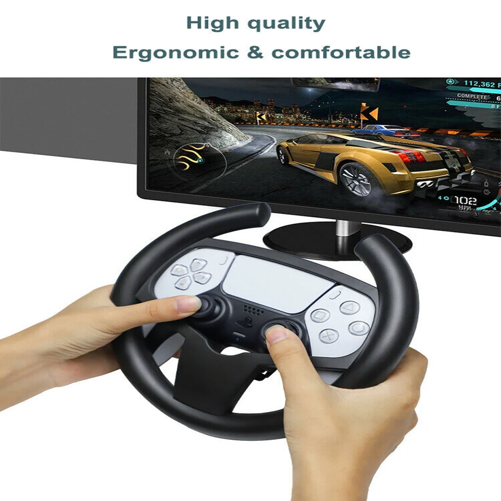 Para playstation5 ps5 jogos de corrida controlador gamepad volante lidar  com suporte - AliExpress