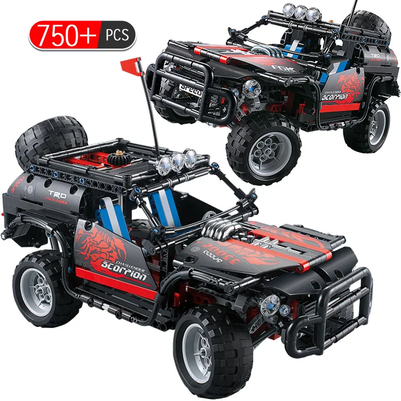 

750pcs Scorpion-suv Car Model Building Blocks Legoing Technic City Vehicle Bricks Sets Education Toys for Kids Boys