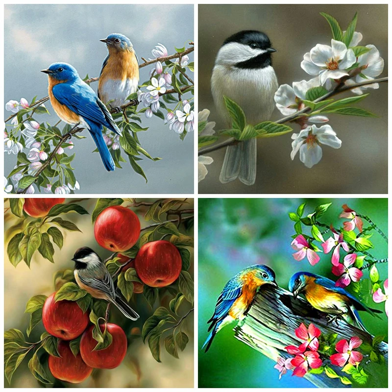 5D Diamond Painting Animal Diy Embroidery Full Drill Square Sale Bird Decorations For Home Gift | Дом и сад