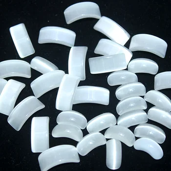 

Factory outlet Opal bridge arch earrings accessories glass patch spot goods and market order 100pcs/lot