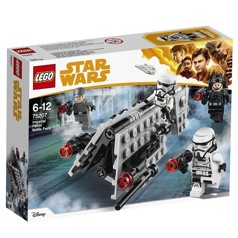 

May New Products LEGO Lego Star Wars Series Imperial Patrols Battle Set 75207 Building Blocks