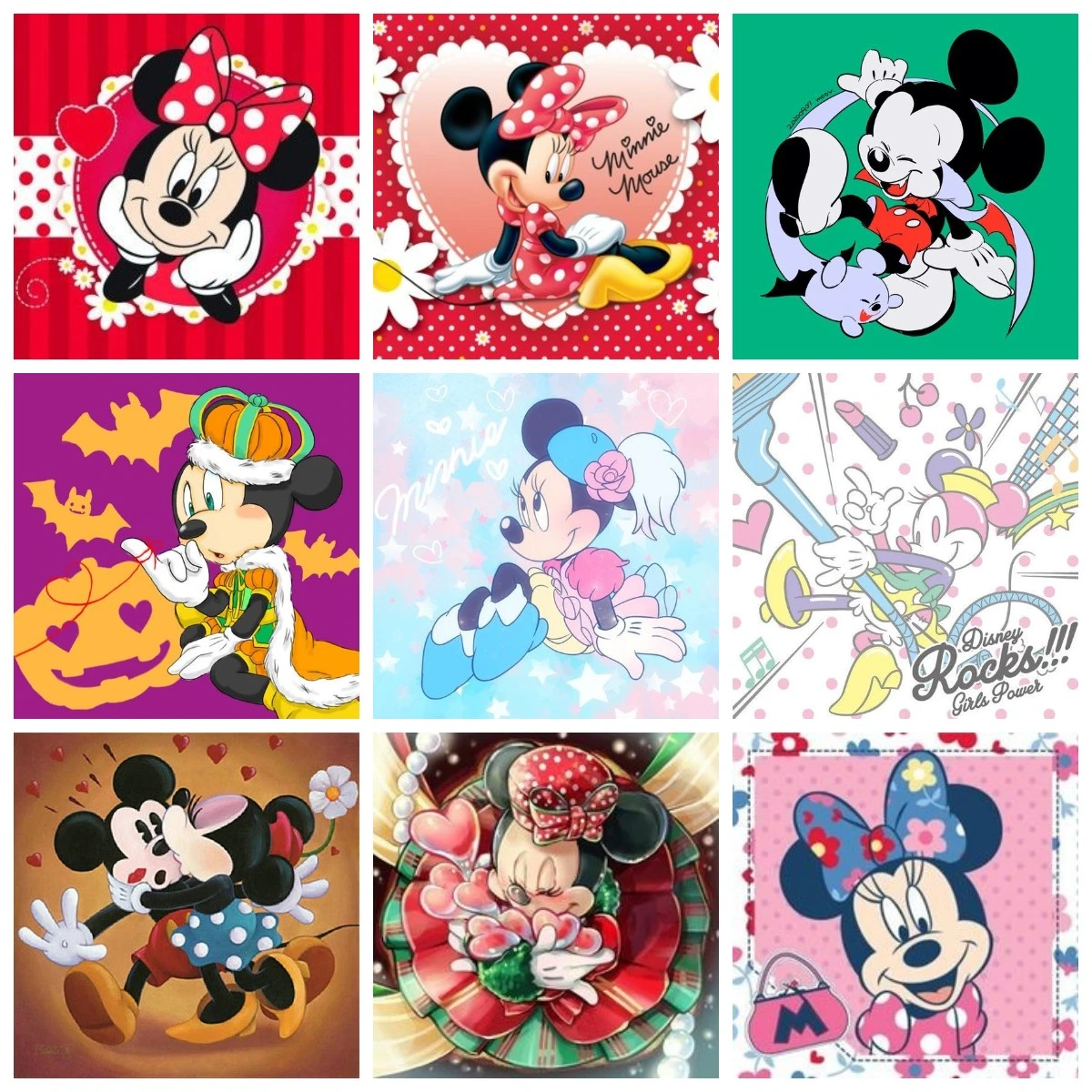 Disney 5D Diamond Painting Mickey And Minnie Mouse Cartoon Cross Stitch  Embroidery Kit Handmade Mosaic Full Drill Mosaic Decor|Tranh Thêu Chữ Thập  Kim Cương| - AliExpress