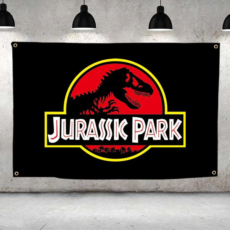 ジュラシックパーク恐竜旗ロストワールド恐竜バナー