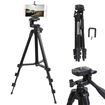 

Professional Camera Photographic Travel Portable Fold Smart Phone Tripod Stand Holder for iPhone Samsung Galaxy With Carry Bag
