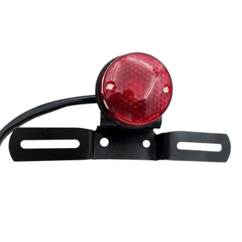 

Universal Motorcycle Brake Rear Tail LED Light License Plate Mount Holder Lamp
