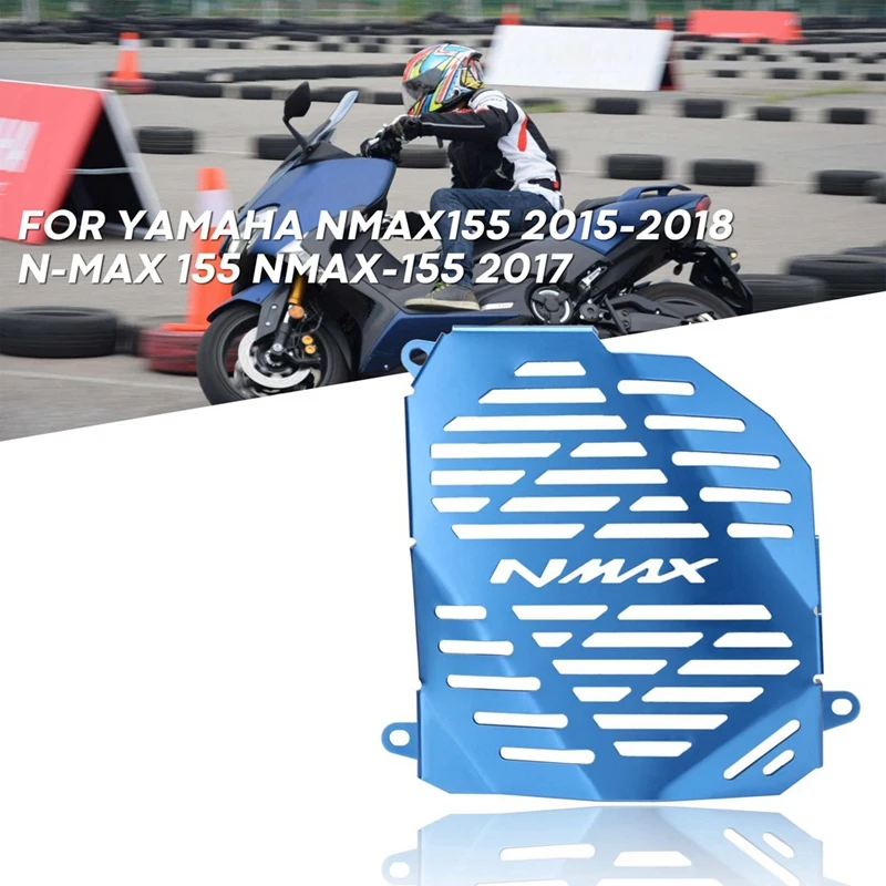 Мотоцикл из нержавеющей стали решетка радиатора Защитная крышка для YAMAHA NMAX155- N-MAX 155 NMAX-155