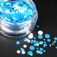 1 шт. синие белые блестки акриловый порошок поли гель лак для ногтей украшения для дизайна ногтей хрустальный Маникюр профессиональные аксессуары для ногтей