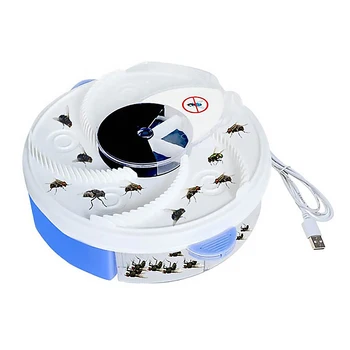 

Hot Sale Electric Flying Mosquito Killer USB Automatic Flycatcher Fly Trap Pest Reject USB Charging Repellents Garden Supplies