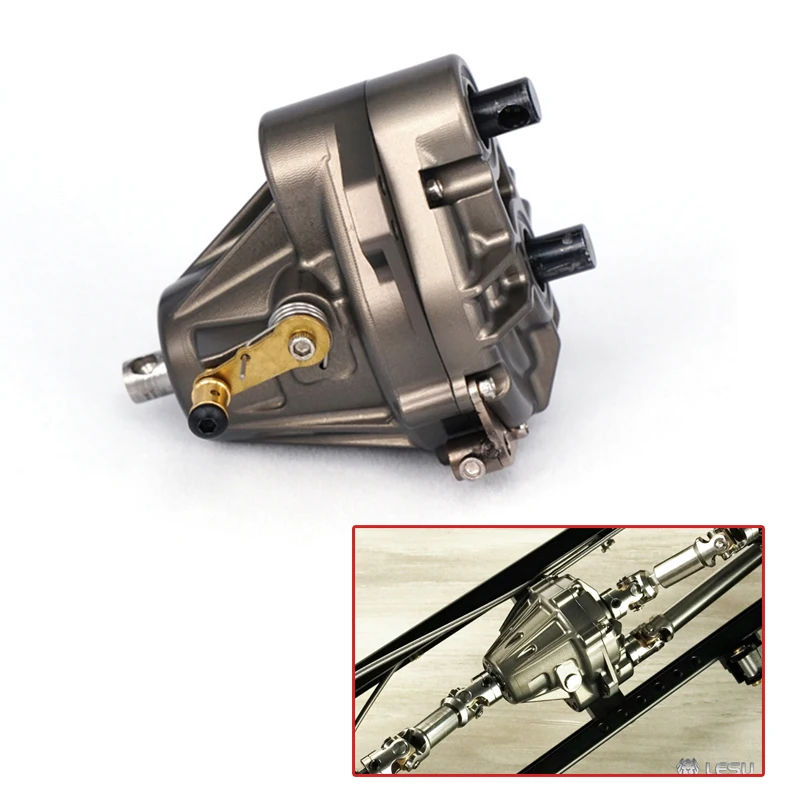 LESU Gear Box Transmission Differential Lock 1/14 RC Tractor Truck