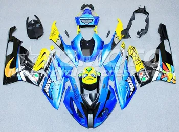 

New ABS Injection Mold Whole Fairings Kit Fit For BMW S1000RR 2015 2016 15 16 bodywork set cool blue shark