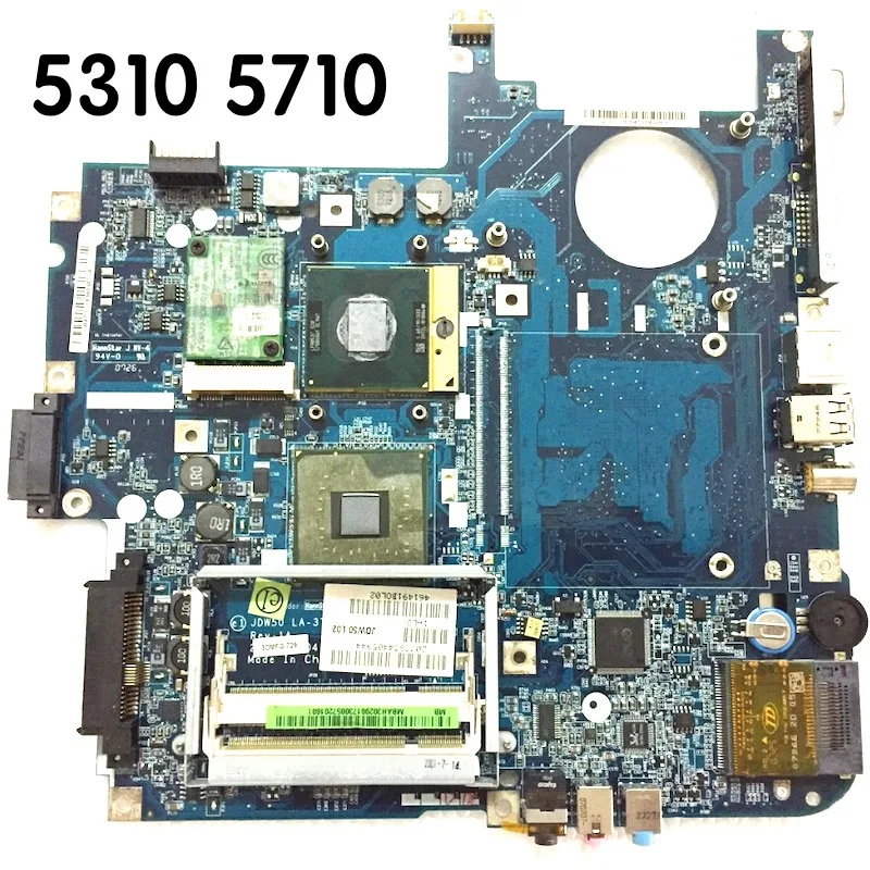 Материнская плата MBAH302001 для ноутбука acer 5310 5710 модель JDW50 LA 3771P материнская 100%