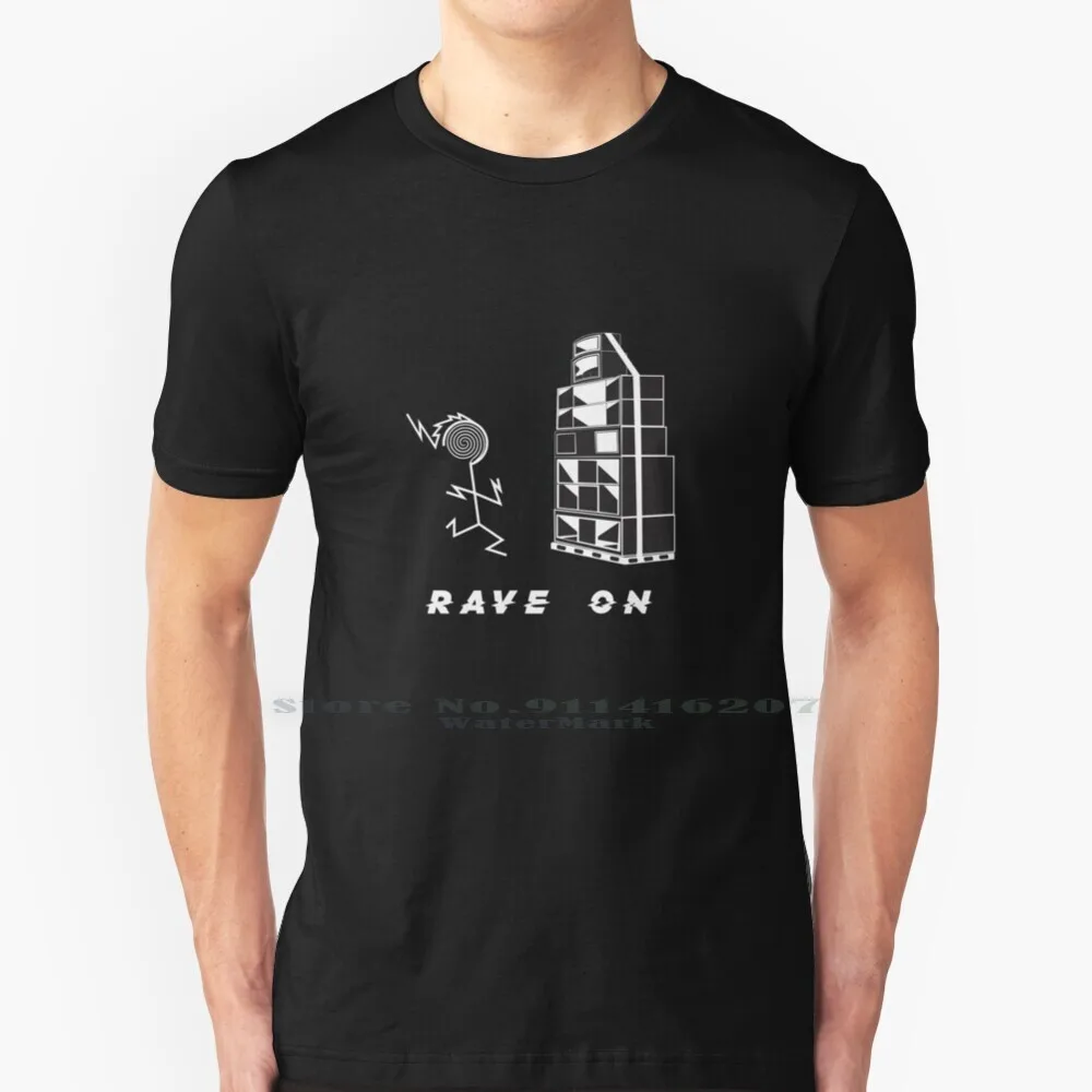 Tekno Music Soundsystem: Fantastico Regalo Spirale Tribe Per Persone Hardcore Tekno E Tribe E Acid Core T Shirt Cotton 6Xl Funk