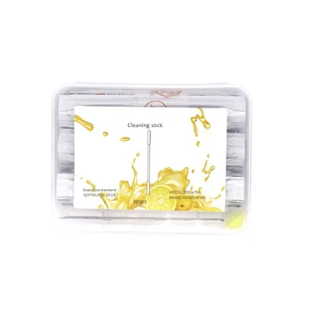 

Smokefree 30Pcs/Box Diy Wet Cotton Swab + Oil Suction Mat for IQOS Electronic Cigarette Clean Tool Clean Sticks Premium TNC316E