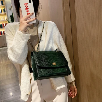 

Large Capacity Casual Chain Bag Female Bag New 2020 Spring Summer Foreign Wild Ins Shoulder Messenger Crossbody Bags for Women