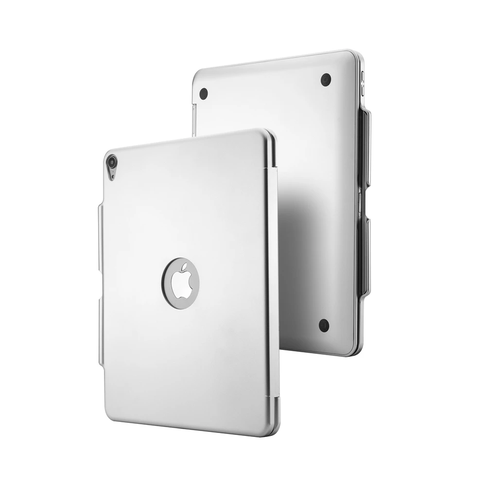 Для iPad Pro 12,9 Беспроводная подсветка Bluetooth русский/испанский/иврит трекпад для клавиатуры чехол крышка Встроенный карандаш держатель
