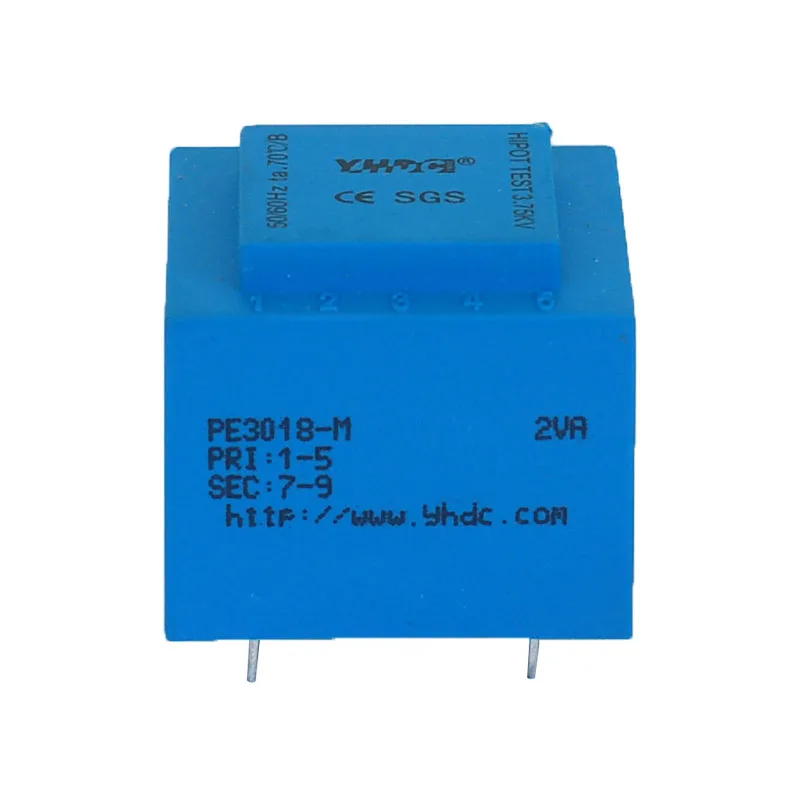 PE3018-M Power 2VA 220V/2*24V Expory resign encapsulated safety isolating transformer PCB Welding power | Обустройство дома