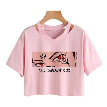 Harajuku Anime Eyes T-Shirt