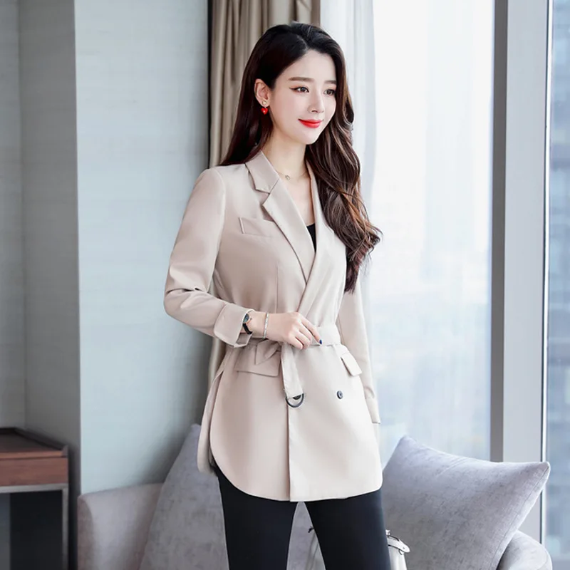 

Small Suit WOMEN'S Coat 2019 Spring New Style Korean-style Elegant Casual England Handsome Slim Fit Fashion Small Suit