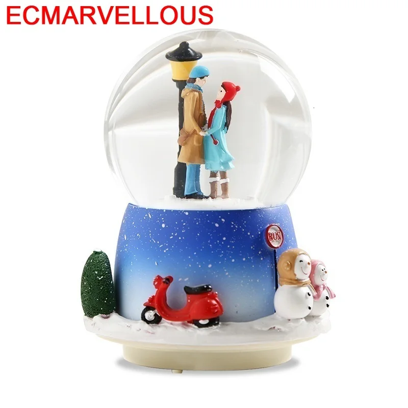 Музыкальная музыкальная шкатулка Carrusel Musicali Muziekdoos Snow Globe Caja De Musica Carousel Boite A Musique Music