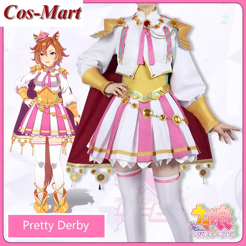 Cos-Mart 게임 umamusame: Pretty Derby T.M. 오페라 오 코스프레 의상, 전투 유니폼, 활동 파티 역할 놀이 의류, 맞춤 제작