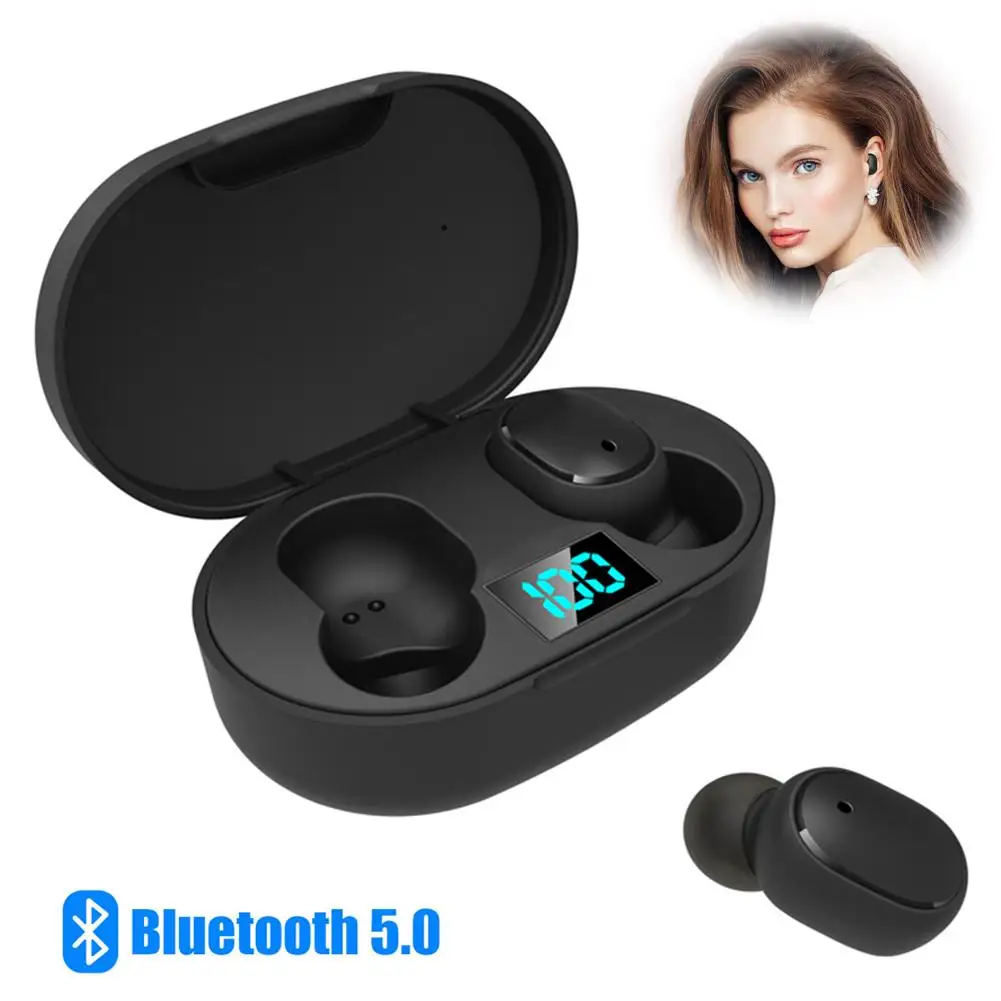 Noise Reduction Bluetooth 5 0 Headsets TWS Earphones Mini In Ear Earbuds for iPhone Samsung Galaxy Note 10 9 8 5 LG G7 G6 G5
