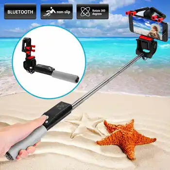 

Smart Wireless Electric Selfie Sticks 360° Rotation Extendable For Electric Smartphone For IOS Android
