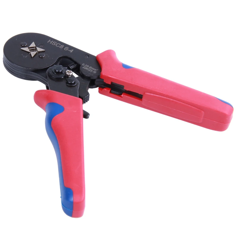 

Crimper Plier Set 0.25-10mm2 Self-adjustable Ratchat Wire Crimping Tool with 1200 Wire Terminal Crimp Connector Insulated and
