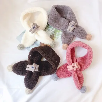 

Fashion Lovely Kids Baby Girls Winter Scarf Kid Warm Scarves Warm Neck Warmer Scarves 7 colors S Drop