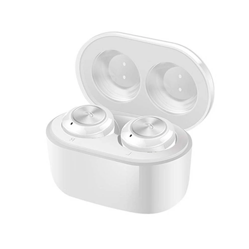 A6 TWS in ear wireless earbuds 5 0 mini noise cancelling wireless earphone long stand by time headset with charging case