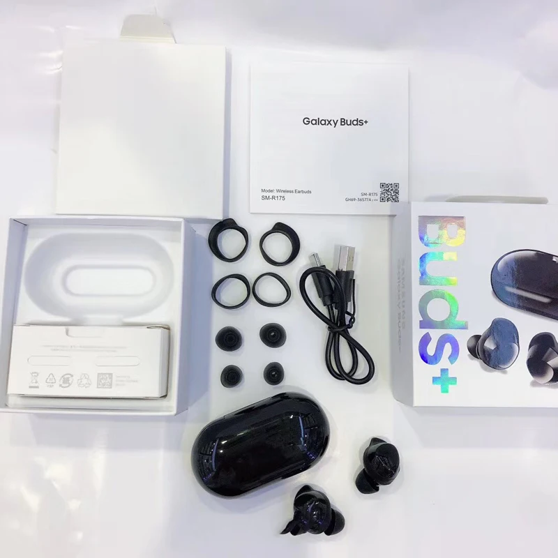 new R175 tws Headphones Wireless Bluetooth Headset with Wireless Charging Earphones For iPhone Xiaomi Huawei
