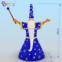 Профессиональный Поставщик 4,5 м надувной Маг для детской игровой площадки украшения/мультфильм колдун шар для демонстрации игрушек