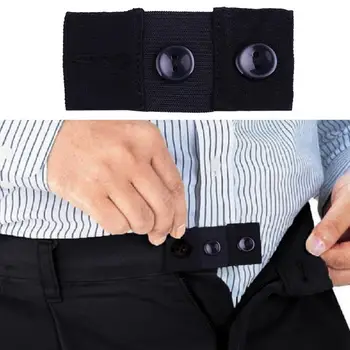 

1Pcs Skirt Trousers Jeans Waist Expander Elastic Pregnancy Waistband Extender Button Belt Extension Buckle Belt WaistExtension