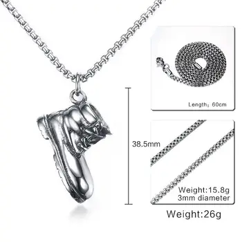 

RUIYI CCE286 stainless steel necklace hot sell gold color top quality single women 38mm shoes gift women jewelry