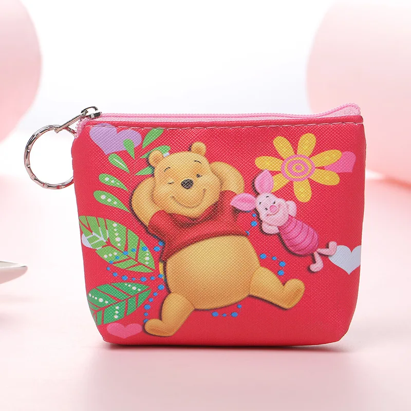 Disney Princess Minnie/Детский кошелек из искусственной кожи с мультяшной монеткой сумка