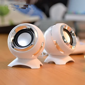 

Wired Mini Computer Speakers Bass Horns for Laptop Desktop Phone 6W Powerful Speaker USB AUX Audio Multimedia Loudspeaker
