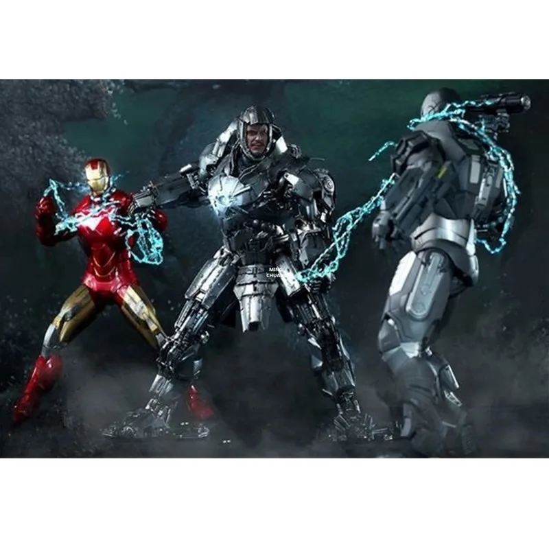 1" MMS237D06 статуя Мстителей Blacklash MK2 бюст Megamind полная длина портрет хлыст сплав фигурка игрушка коробка 31 см V1026