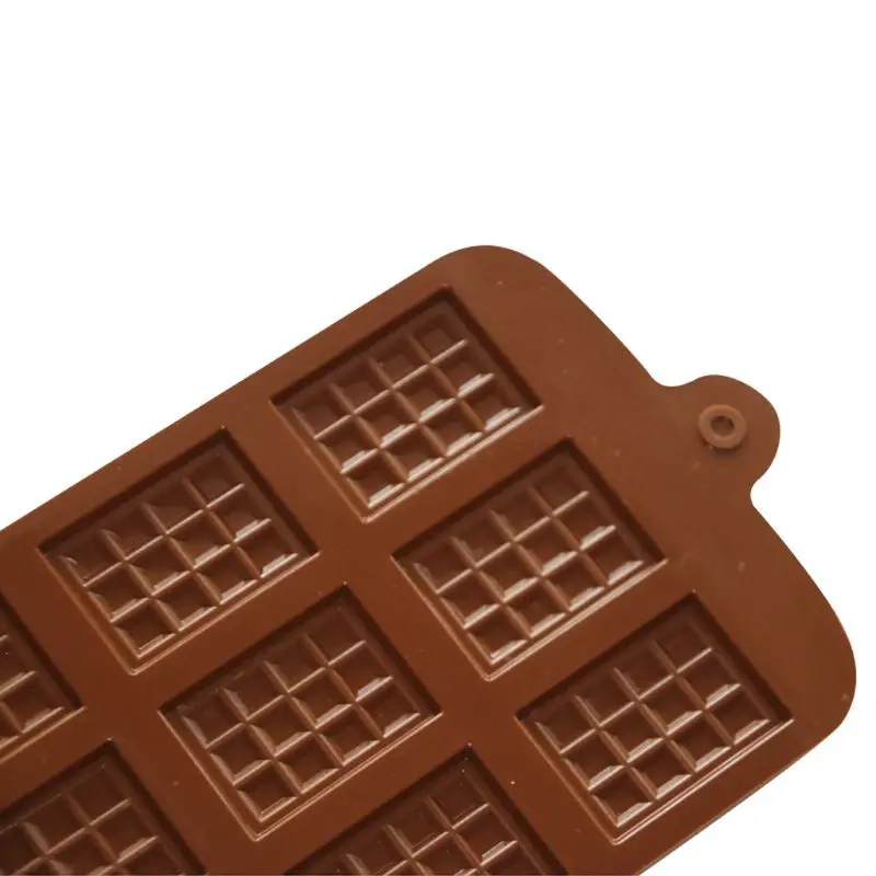 

5pc/set 12 Cavity Silicone Waffle Mold Maker Cake Cookie Chocolate Pan Baking Mould Nonstick Bakeware Tool 6XDD