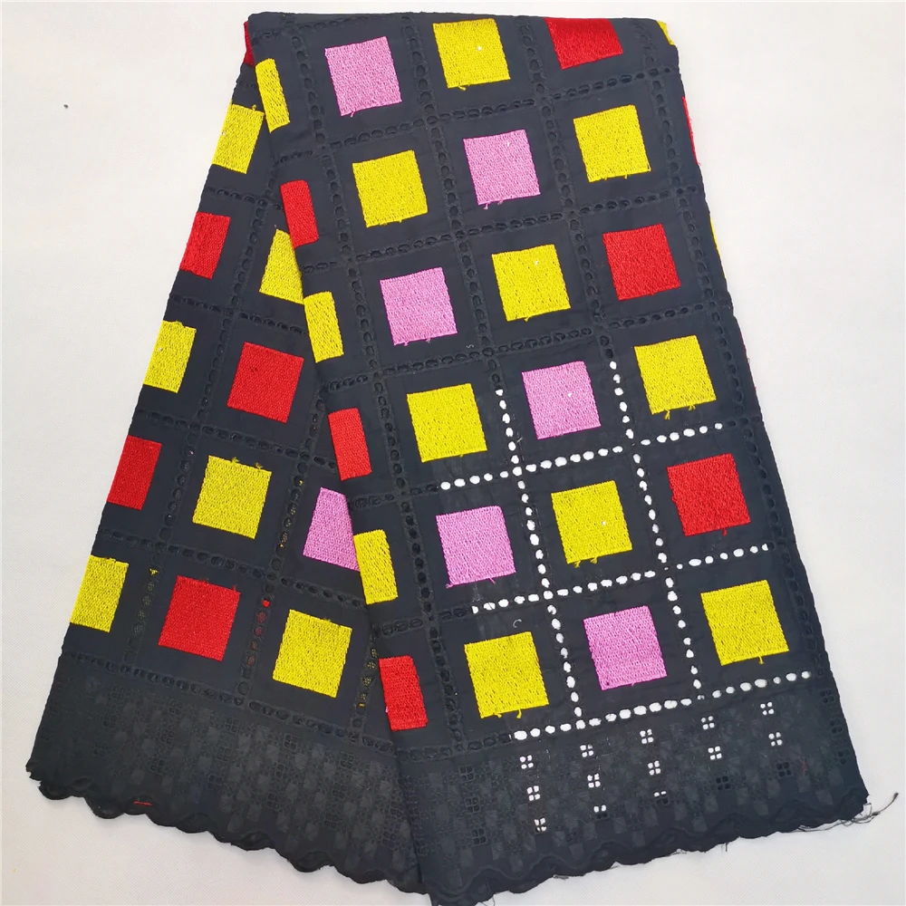 

Latest African Dry Lace Fabric High Quality Swiss Voile Laces Switzerland Cotton 2019 Nigerian Man Voile Lace 5yards