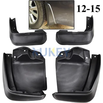 

Set Molded Mud Flaps For Honda Civic Sedan 2012-2015 Mudflaps Splash Guards Front Rear Mud Flap Mudguards Fender 2013 2014
