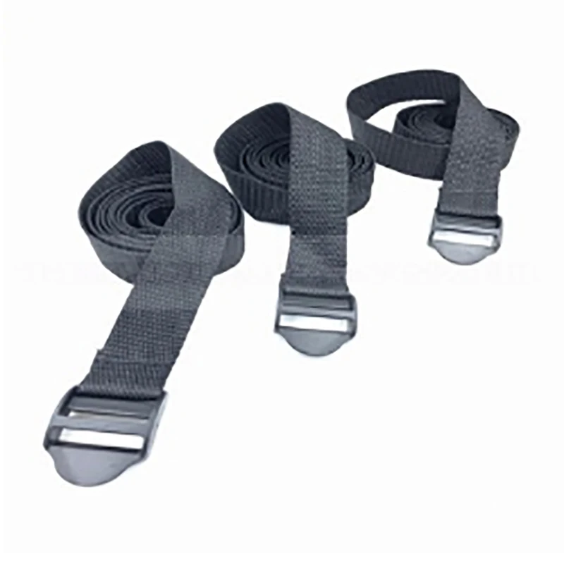 25mm*1.5m Outdoor Backpack Camping Mattress Sleeping Bag Tent PP Yoga Mats Strap Tied Band Ladder Lock Release Buckl cargo straps cargo tie down strap tie down straps lashing strap 1pc