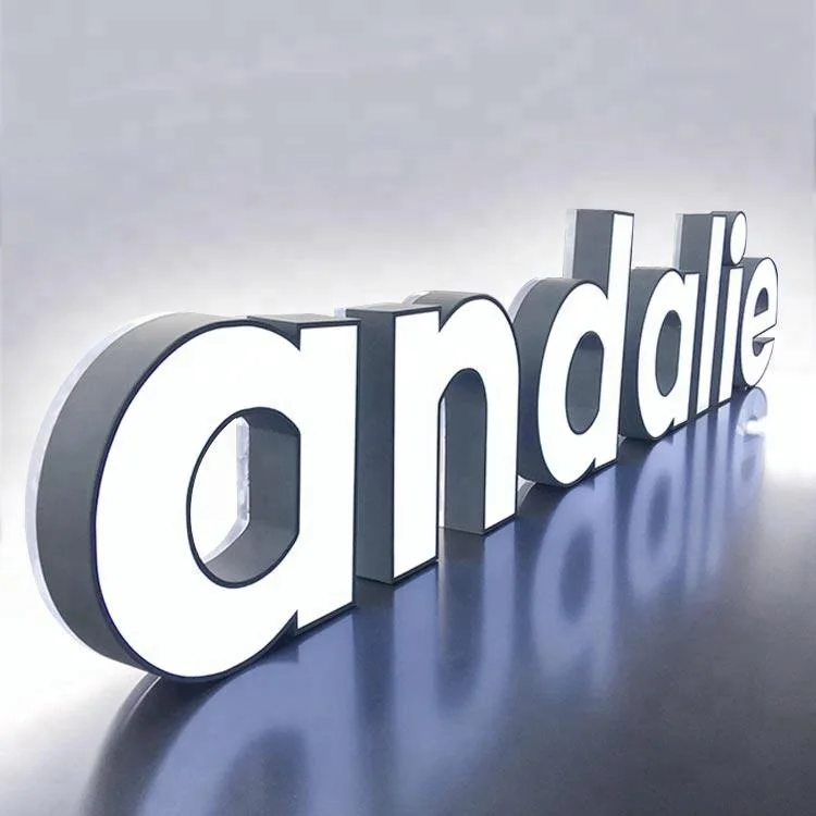 Led Outdoor Name Companies Sign Board Design