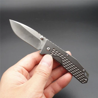 Sanrenmu 7063 Folding Knife 8cr14mov Blade Aluminum Alloy Handle Outdoor  Camping Hunting Cutting Survival Fruit Edc Tool - Knife - AliExpress