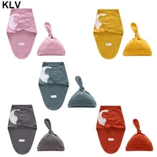 Best Price 2 Pcs/set New Infants Baby Cotton Wrap Sleeping Bag Hat Newborn Girls Boys Solid Color Swaddle Cap Set Best Price 2 Pcs/set New Infants Baby Cotton Wrap Sleeping Bag Hat Newborn Girls Boys Solid Color Swaddle Cap Set