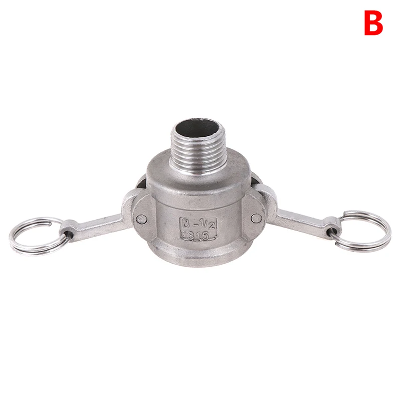 1 шт. 304 нержавеющая сталь Homebrew Camlock фитинг адаптер 1/" MPT FPT Barb 5 стилей дропшиппинг
