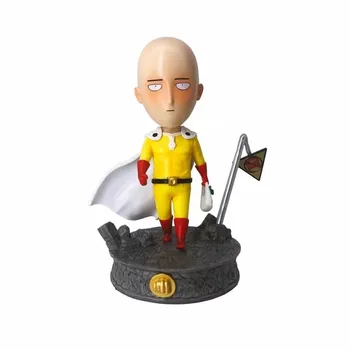 

Anime One Punch Man Buy Vegetables Ver PVC Action Figure Collectible Model doll toy 18cm