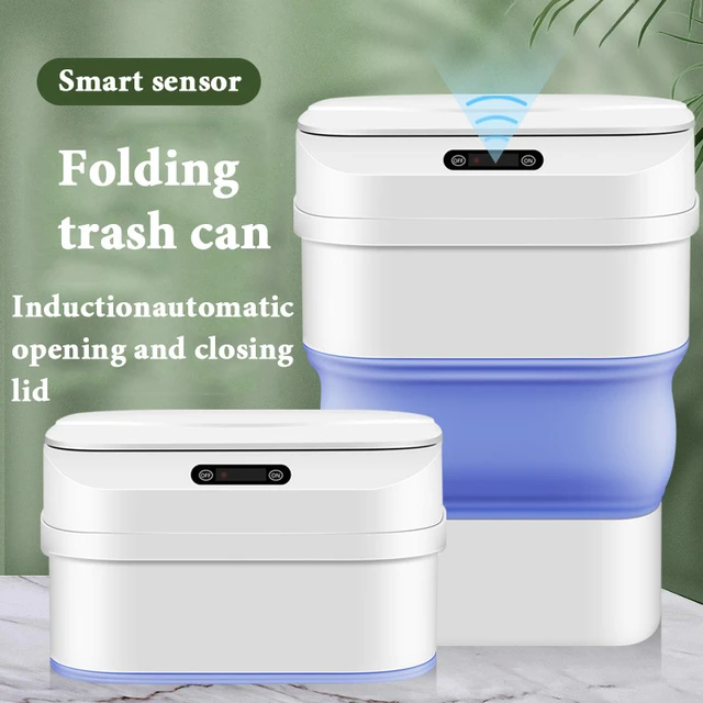 Smart Trash Can, Induction Trash Can, Household Plastic Mini Trash