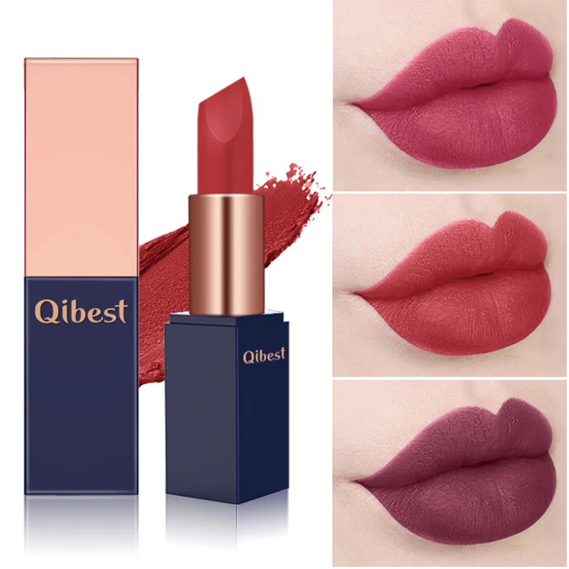 

Sexy Matte Lipstick Temptation Lasting Moisturizing Lipstick Not Easy To Discolor Lip Stick Easy To Wear Red Nude Lip Makeup