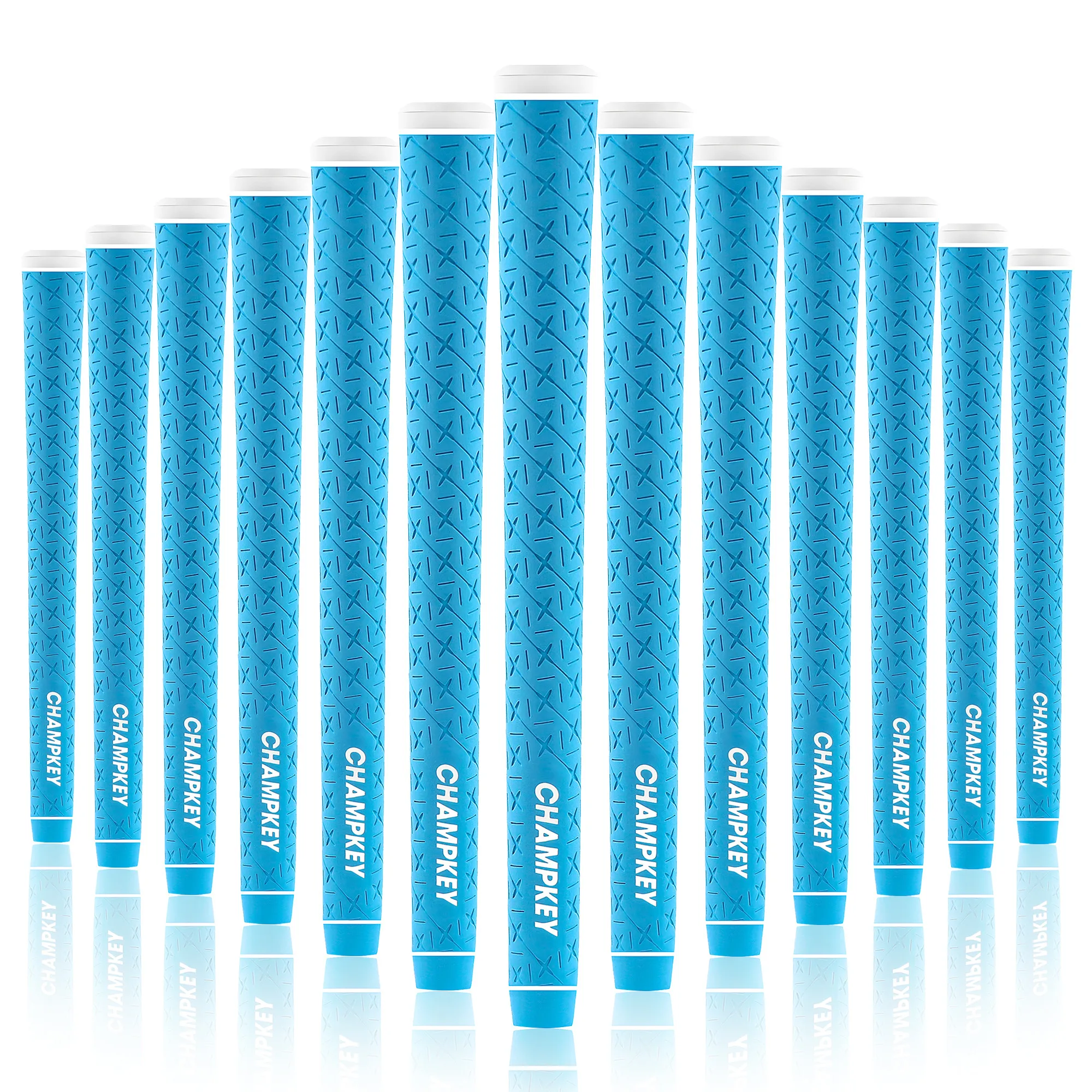 Champkey X-LITE Midsize 8PCS Rubber Golf Grips Six Colors Available Free shipping